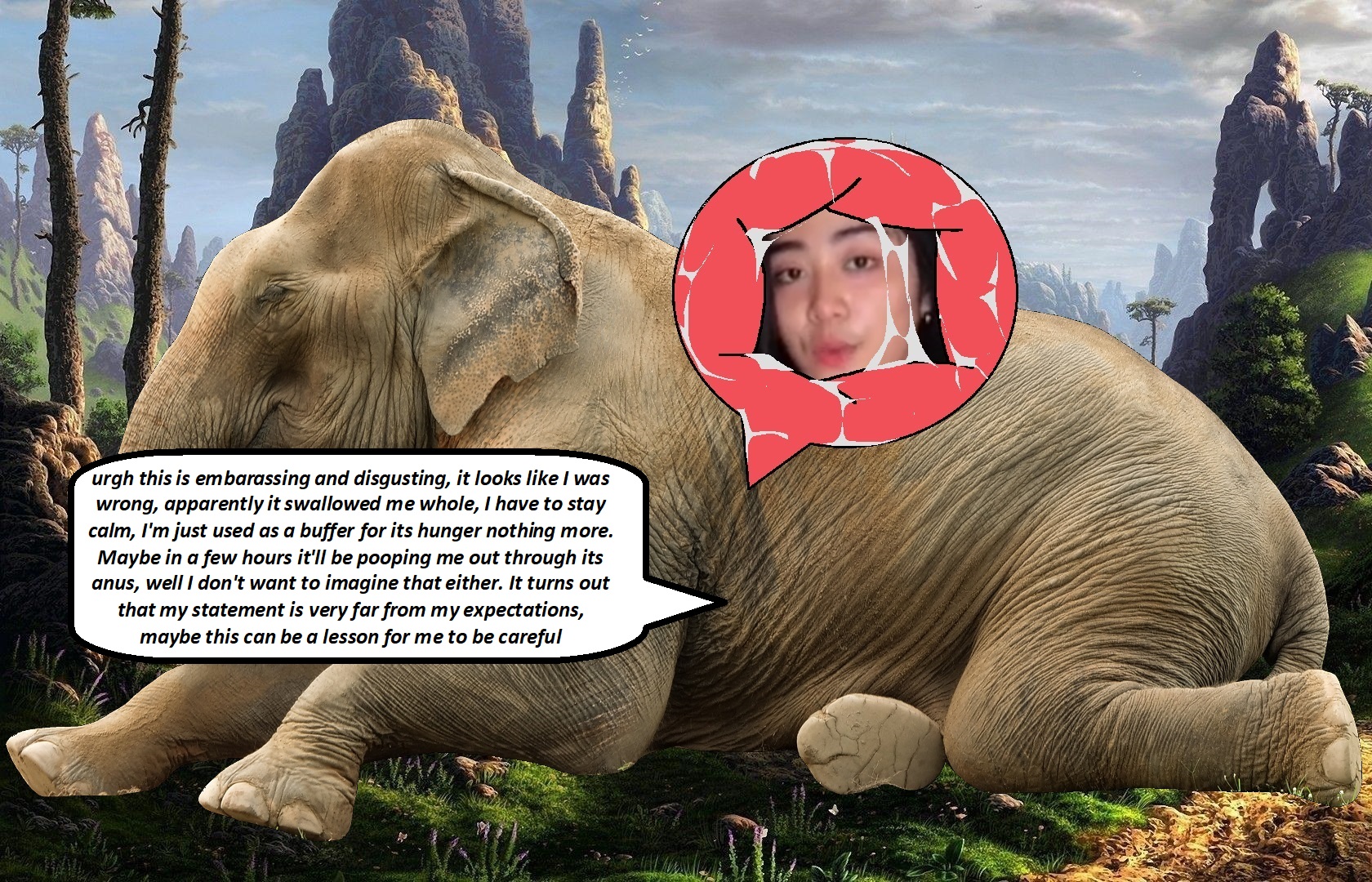 Mlp Elephant Deviantart Elephant Vore