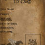 Camp Half-Blood I.D. Card