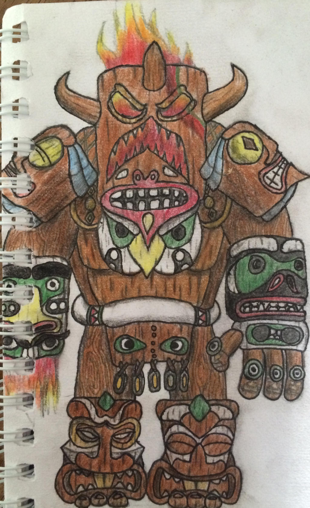Tiki Totem Golem By Potatobackflip On Deviantart Tiki Totem Golem By Potatobackflip On Deviantart