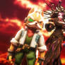 (Raycast Shader MMD) Medusa vs Fox