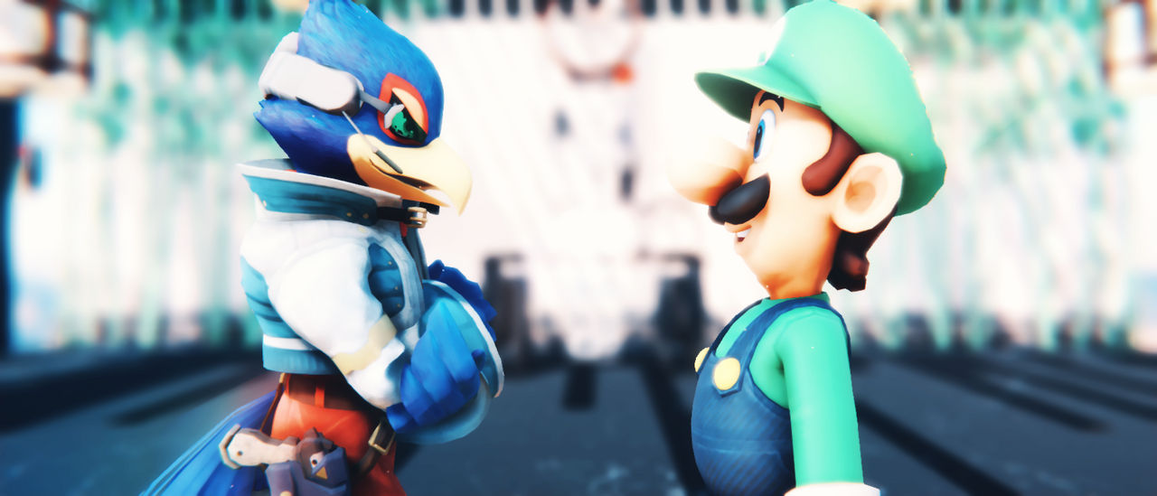 (MMD x SMP x SF) Luigi meets Falco