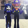 MMD - Blue Vixen meets Waluigi