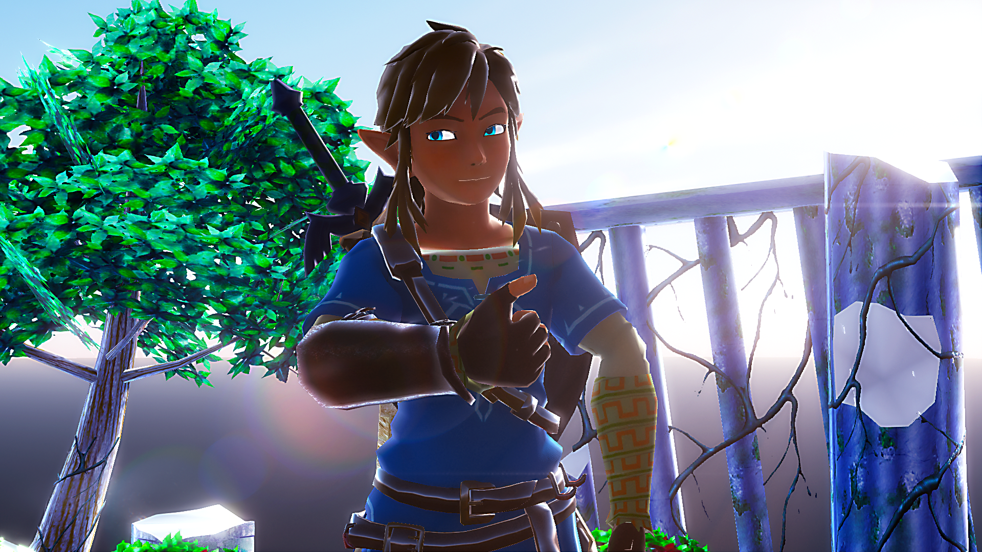 MMD - BOTW Link Render