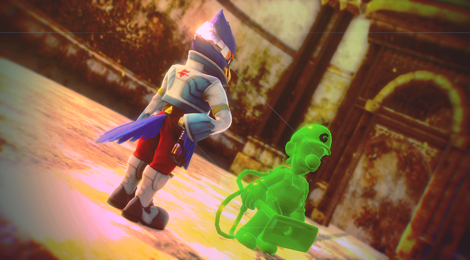 MMD - Falco and Gooigi
