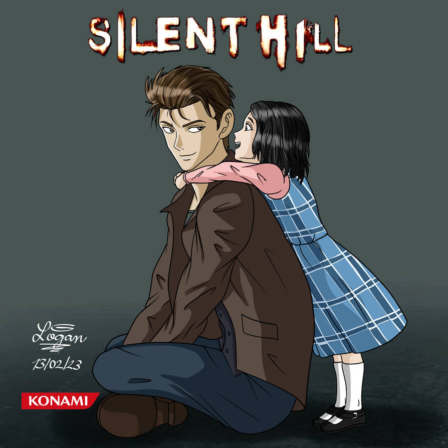 Harry y Cheryl Silent Hill Fan Art by GabeLogan3D on DeviantArt