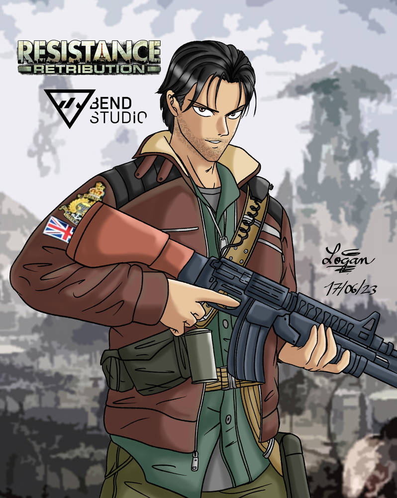 James Grayson Resistance: Retribution by GabeLogan3D on DeviantArt