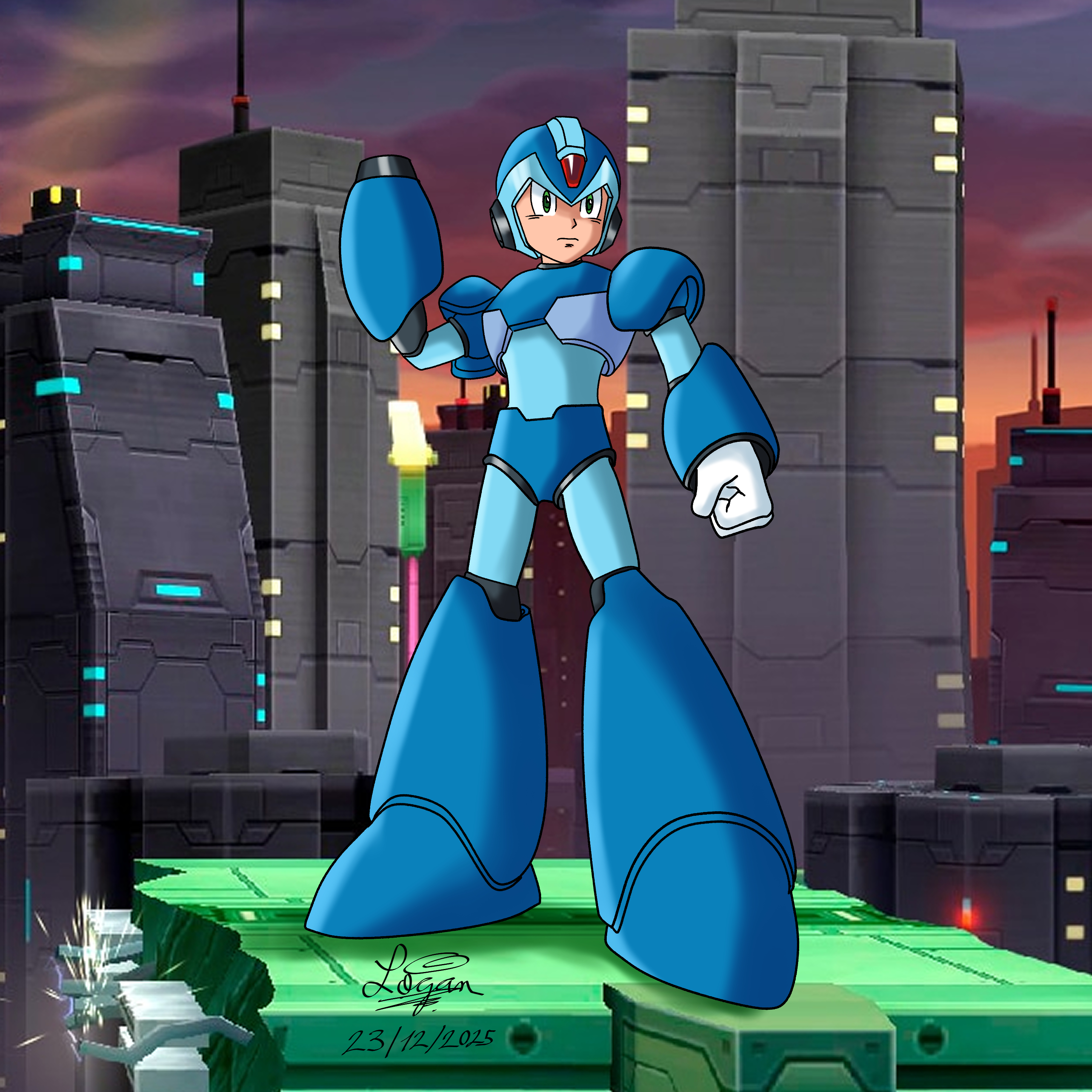 Megaman X Fanart By Logan By GabeLogan3D On DeviantArt megaman-x-fanart-by-logan-by-gabelogan3d-on-deviantart