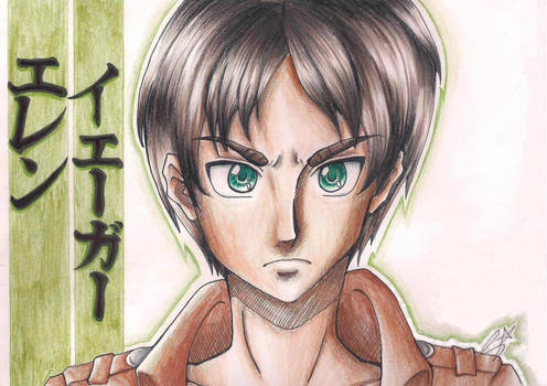 Shingeki no Kyojin Fanart- Eren Jagar