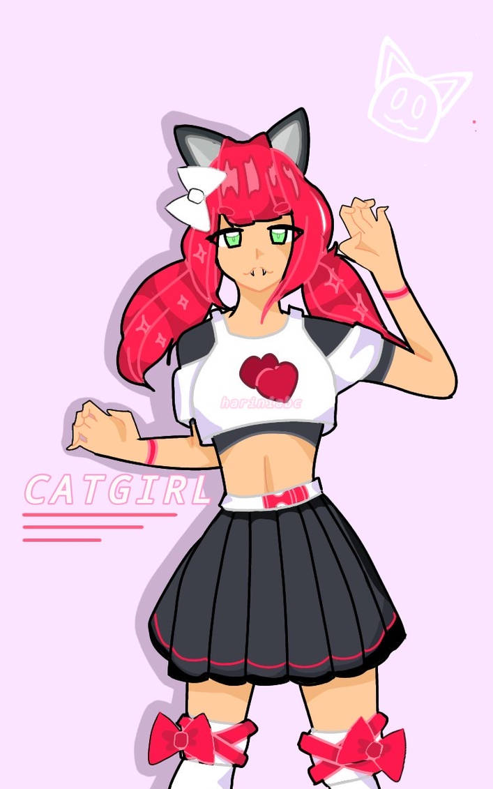 CatGirl from BAD BUSINESS ROBLOX by haniyeah33 on DeviantArt