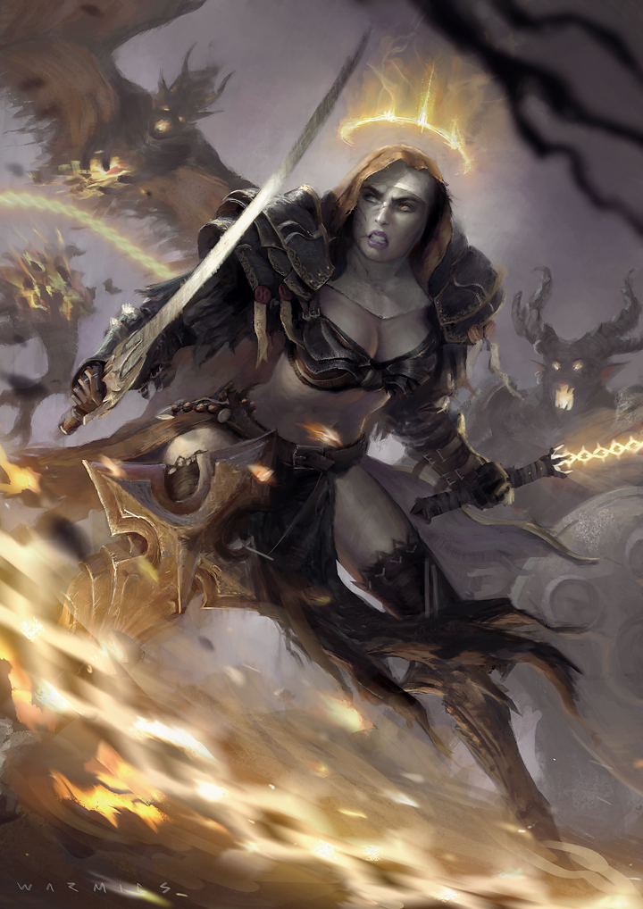 Heretica - Sister Saphia Adv by Warmics