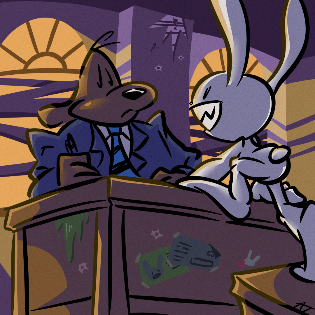 Deviantart Sam Sam and Max by BabyEspurr on DeviantArt