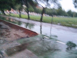 Parco San Felice sotto la pioggia