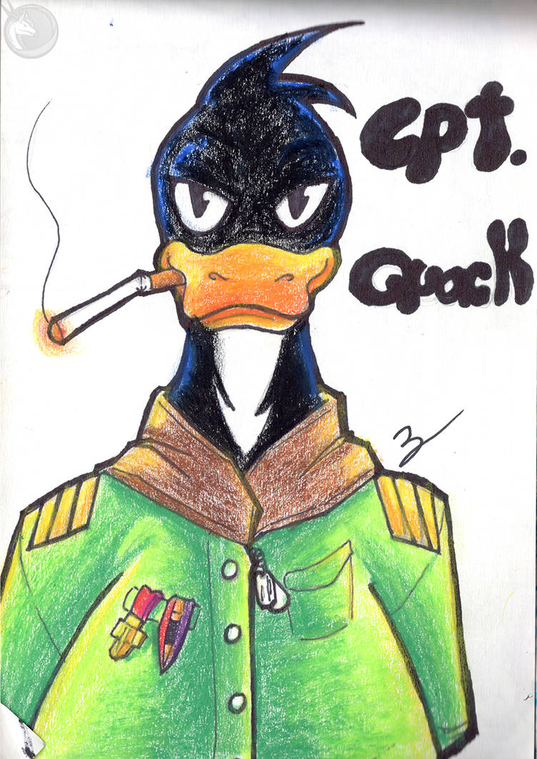 Captain Quackers Captain Quack by DewDragonDesigns on DeviantArt