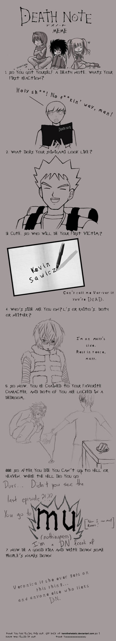 Death Note Meme