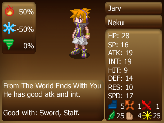 Neku disgaea style