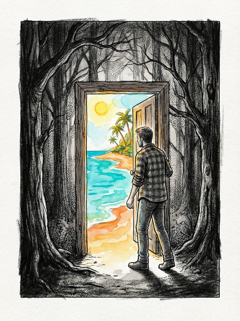 Escape Clause by AlgoBrushesArt on DeviantArt