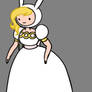 Fionna (Adventure Time) In White Dress