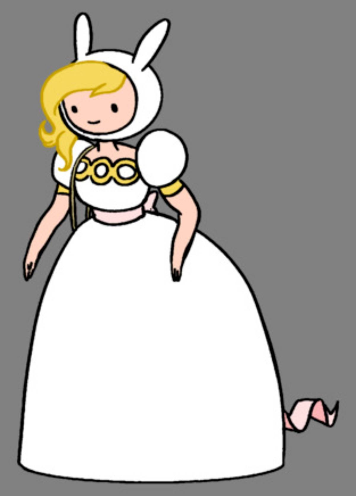 Fionna (Adventure Time) In White Dress by ConorLordOfCreation on DeviantArt