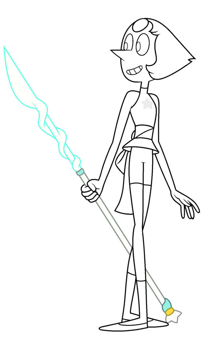 Pearl (Steven Universe) Character Template by ConorLordOfCreation on