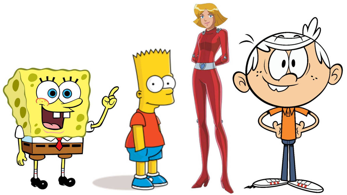 Sponge Bart SpongeBob, Bart, Clover And Lincoln by ConorLordOfCreation on DeviantArt