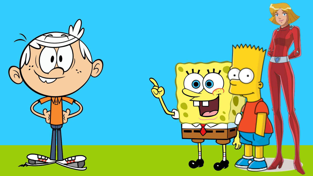 Sponge Bart SpongeBob, Bart And Clover Meet Lincoln's Shoes by ConorLordOfCreation ...