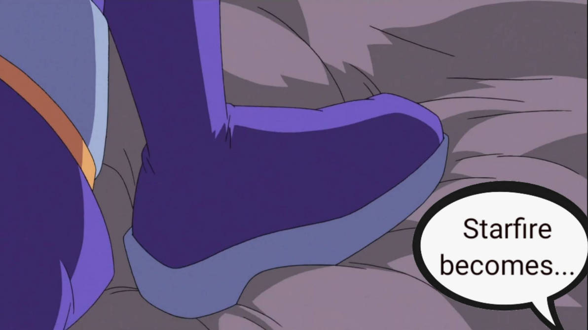 Starfire Over Inflation Starfire's Boots Inflation 1/4 by ConorLordOfCreation on DeviantArt