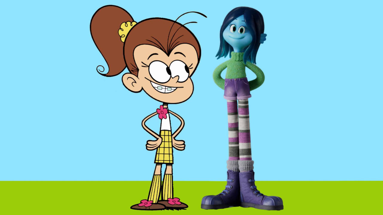 Luan Loud Meets Ruby Gillman by ConorLordOfCreation on DeviantArt