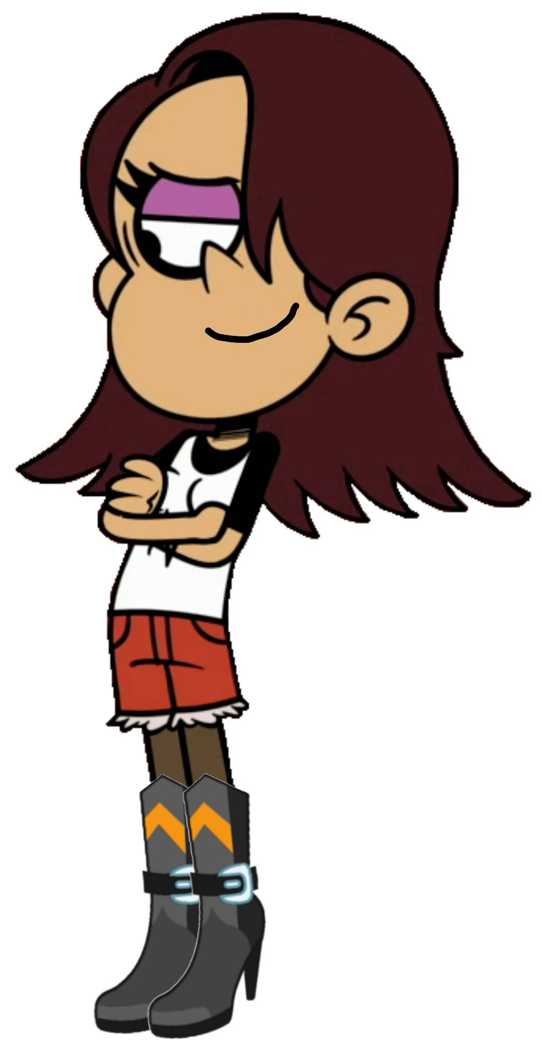 Taylor Loud House Wearing Sunset Shimmer s Boots By taylor-loud-house-wearing-sunset-shimmer-s-boots-by