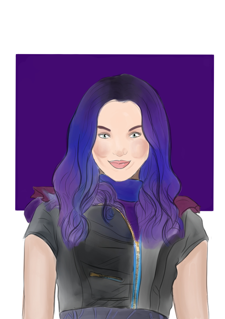 Mal- Descendants fanart by GothicGirl180 on DeviantArt