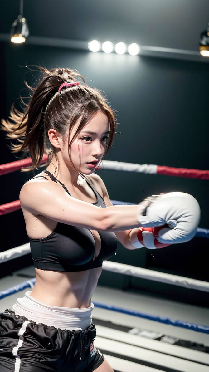 Boxing Pin Up Boxing Waifu (9) by camillawaifuart on DeviantArt