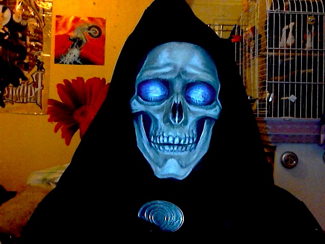 Discworld Death Face Paint