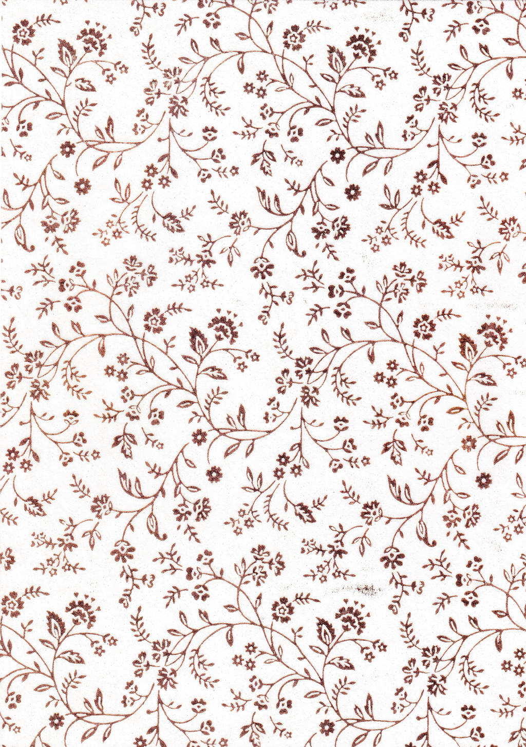 Copper Flower Paper