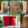 Wooden Book Box