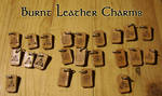 Burnt Leather Charms FOR SALE by Siobhan68