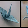 Painted Origami Cranes