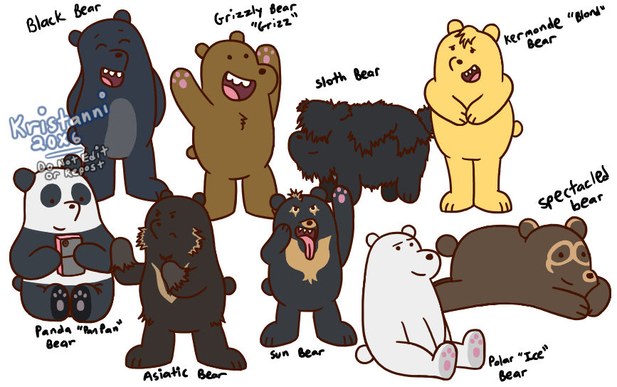 Bear Deviantart Rapper We Bare MORE Bears by Kristanni20X6 on DeviantArt