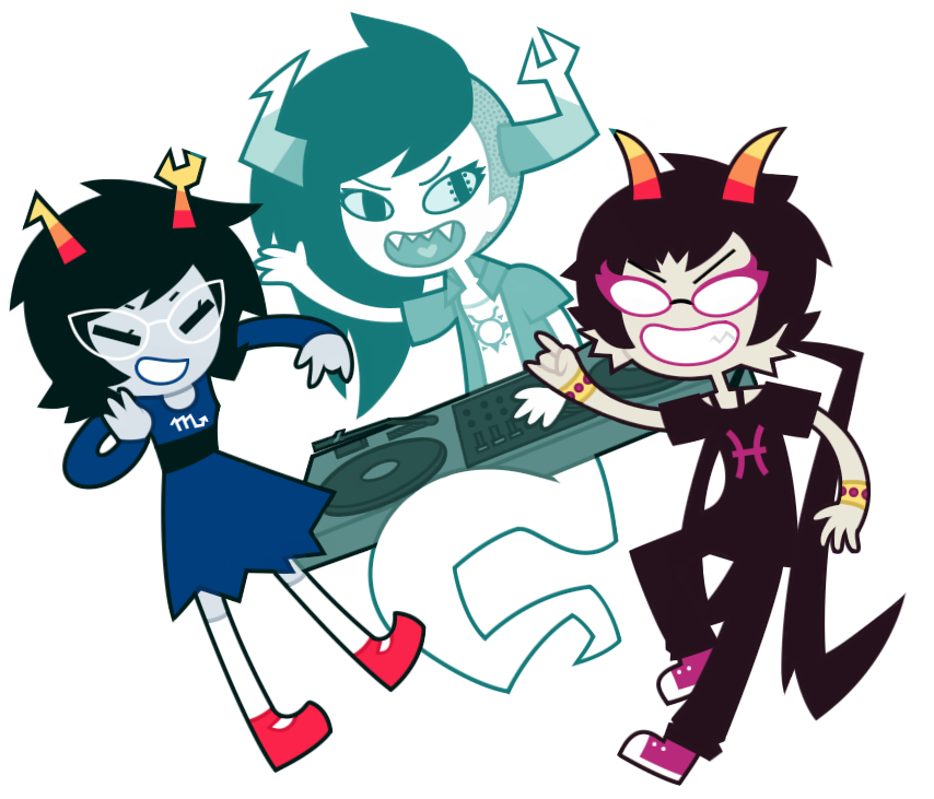 Aranea, Tavrisprite and Meenah