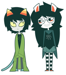 Nepeta Leijon and Jade Harley