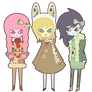Princess Bubblegum, Fionna and Marceline