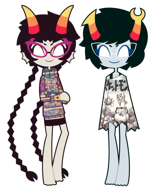 Meenah Peixes and Aranea Serket