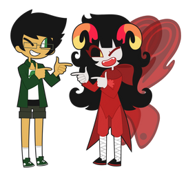 Aradia Megido and Jake English