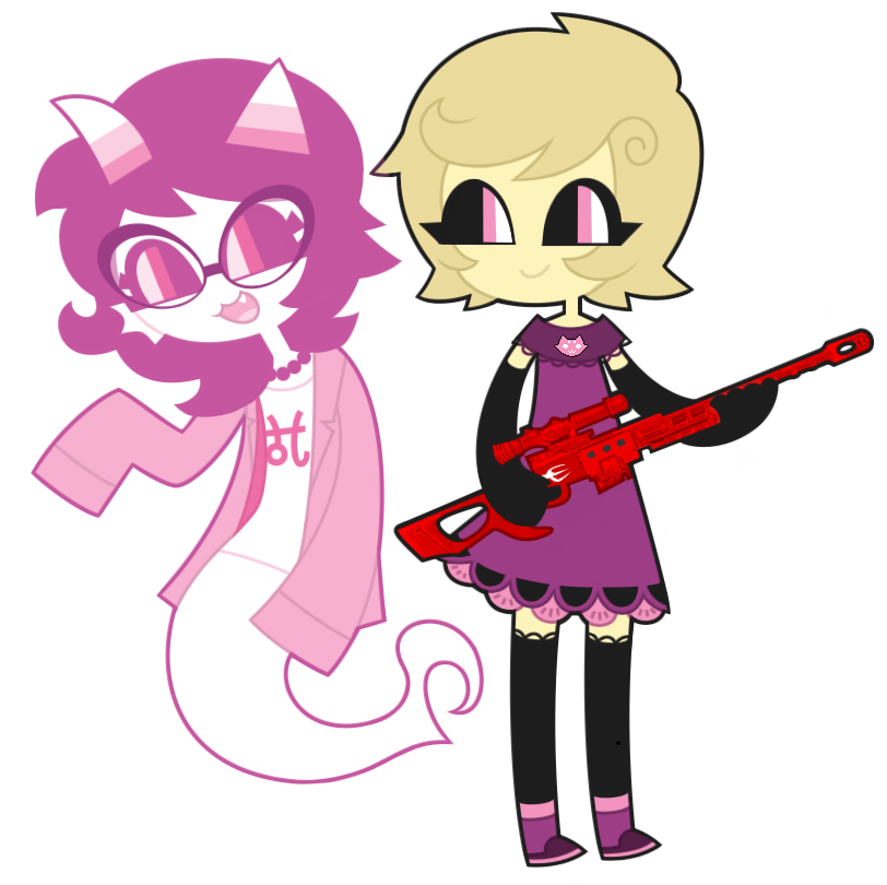 Fefetasprite and Roxy Lalonde