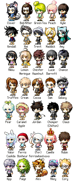 My ocs as Omori sprites by Yumefrays on DeviantArt