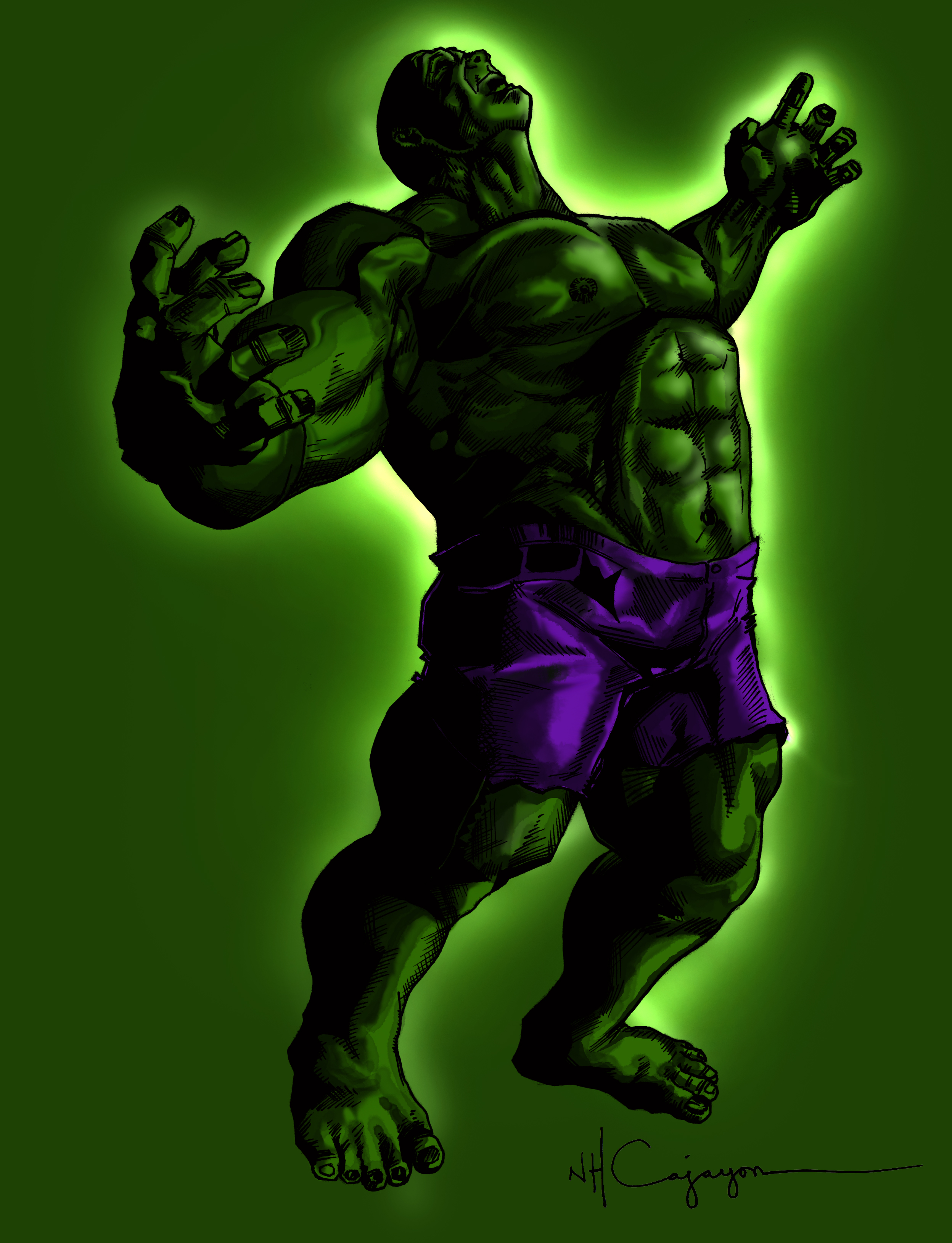 Hulk Color - First Try