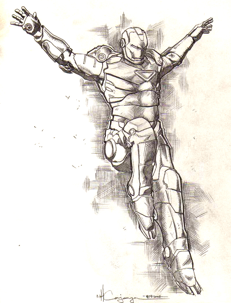 Iron Man Pencil 2