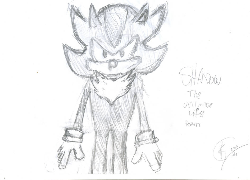 Shadow The Ultimate Life Form by FireNightmare on DeviantArt