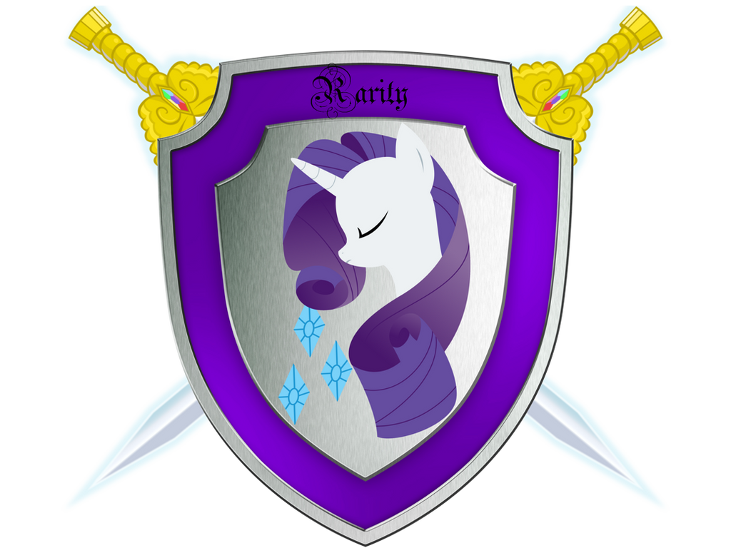Rarity Shield by FlutterDash75 on DeviantArt