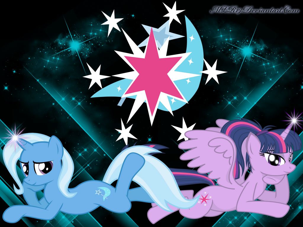 Princess Twilight and Trixie Lulamoon