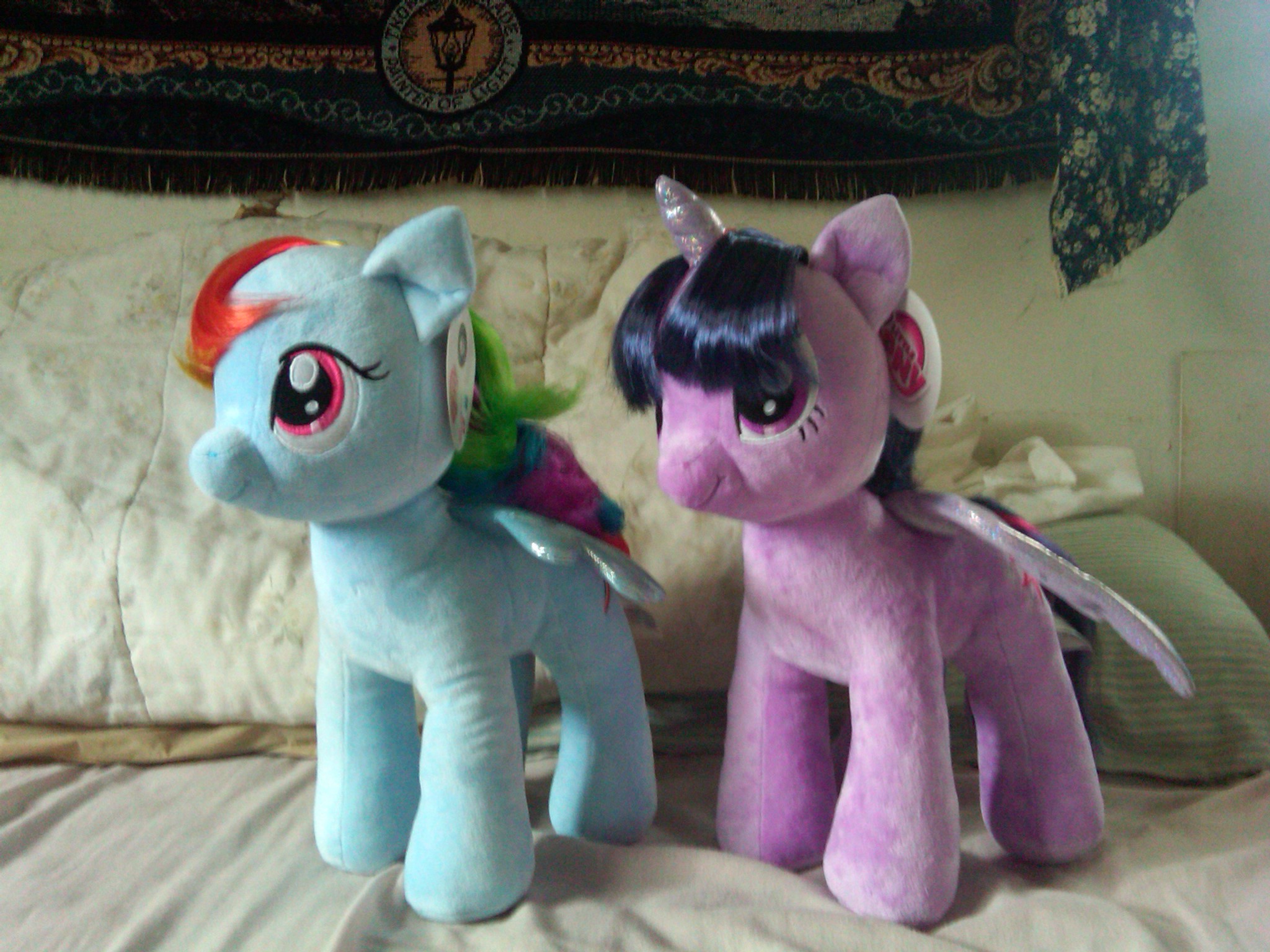 Ponies on my bed