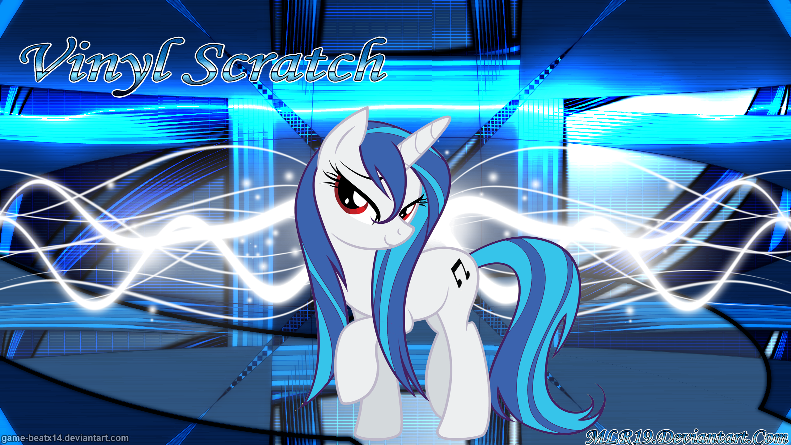 Vinyl Scratch Wet Mane